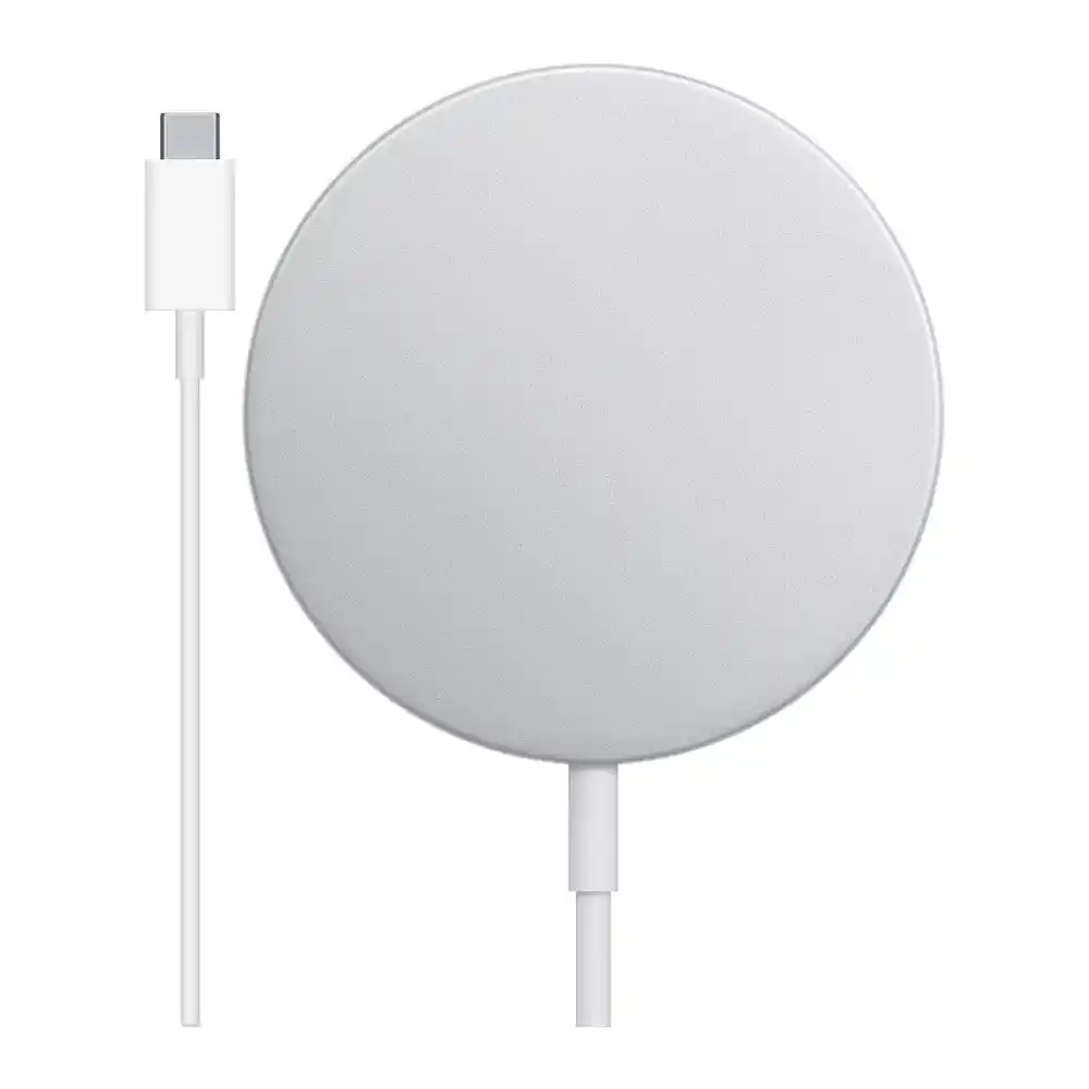 (image for) Apple MagSafe Wireless Charger for all iPhone 14/13/12/11/SE/XS/XR/X/8 Series USB-C Magnetic White